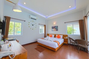 Standard Double Room, Patio, Poolside | Desk, free WiFi, bed sheets - The PP.Beach Thasala (Tha Sala)
