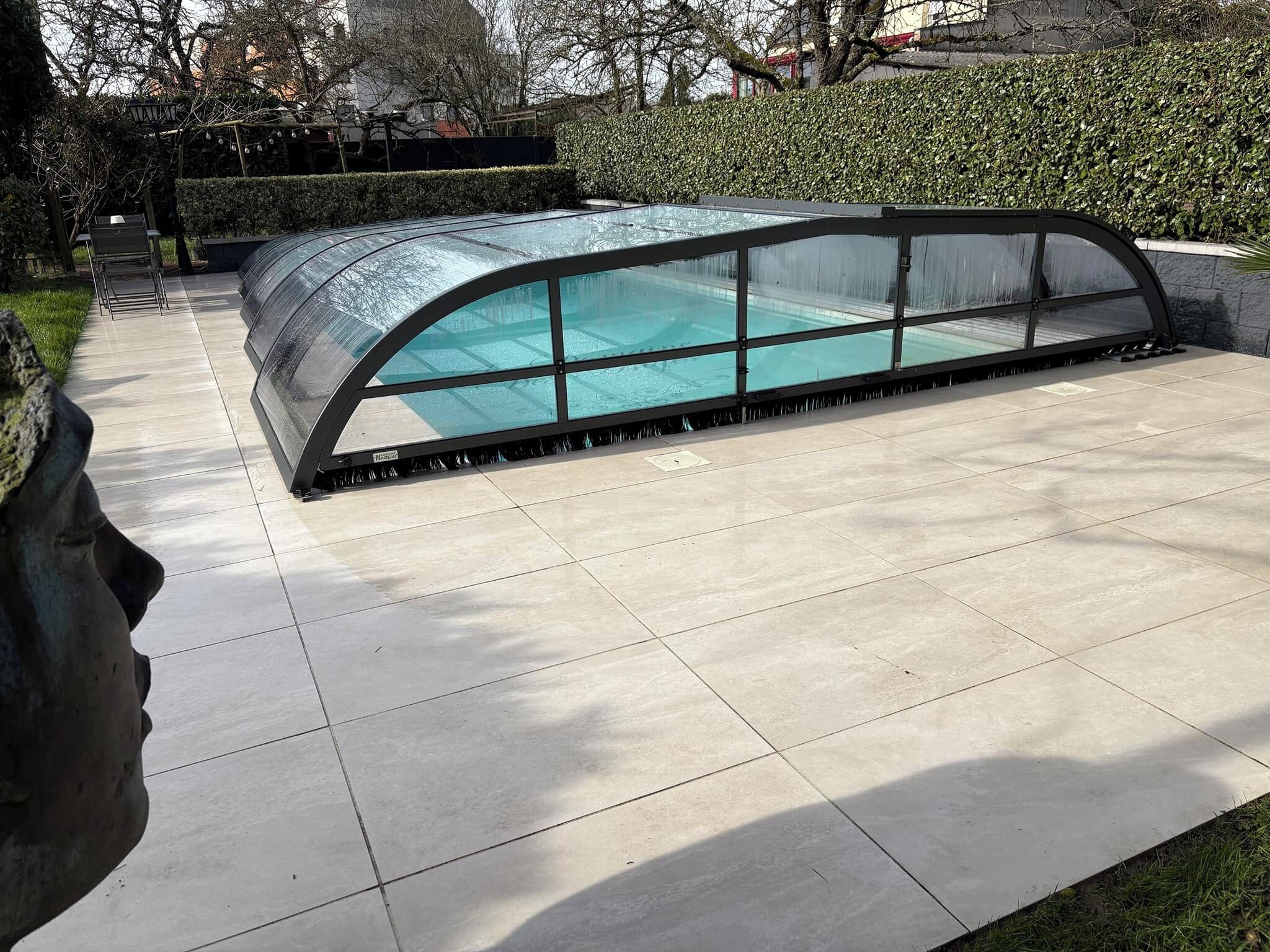 Indoor pool, a heated pool