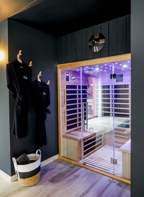 Sauna - Villa, private pool, spa, sauna, billiards, bowling green... (Bain-de-Bretagne)