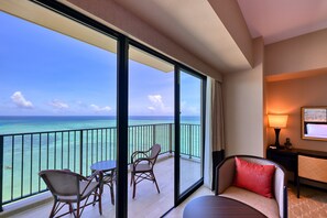 Corner Twin, Non Smoking | View from room - Ryukyu Hotel & Resort Nashiro Beach (Itoman)