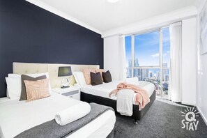 3 間睡房、熨斗/熨衫板、免費 Wi-Fi、床單