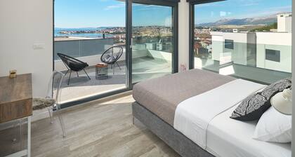 Luxury Villa Natali With Pool,terrace and sea View