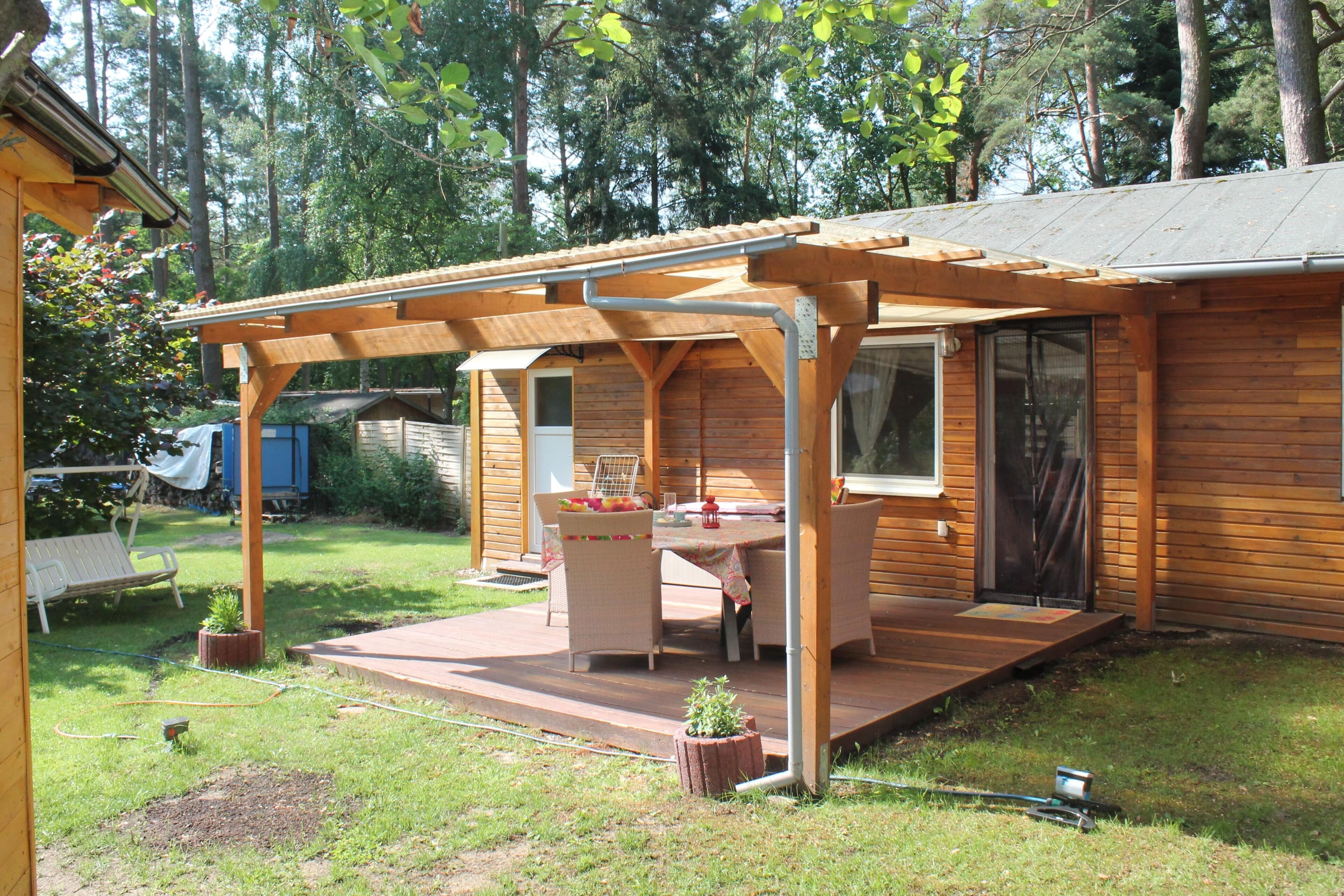 Bungalow, 2 Schlafzimmer, Terrasse, Gartenblick | Außenbereich