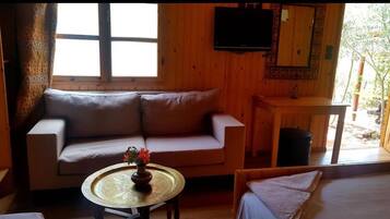 Room, 1 Bedroom, Terrace, Garden View | Living area