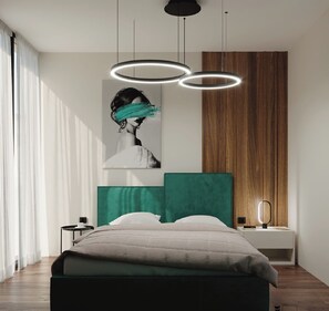Appartement, 2 slaapkamers, balkon, uitzicht op bergen | 3 slaapkamers