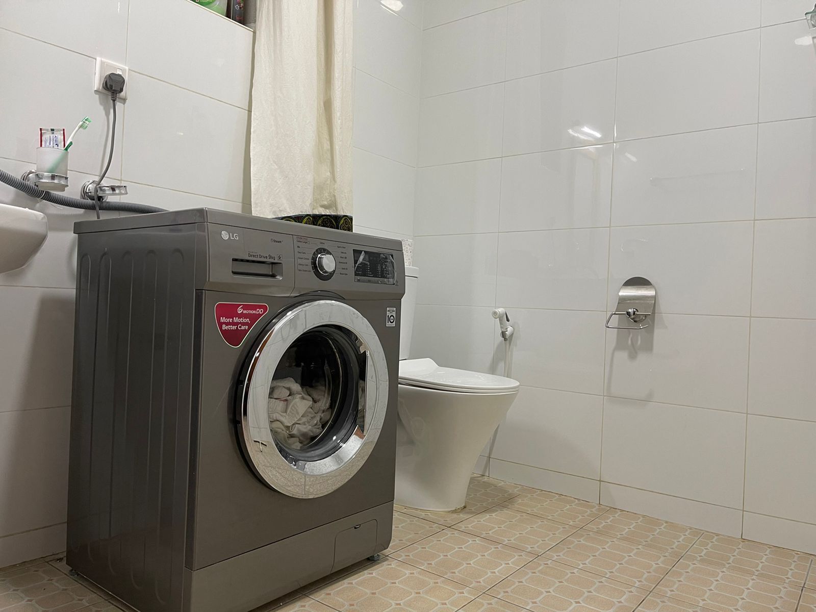 Appartement, 4 slaapkamers, balkon, uitzicht op de stad | Wasservice