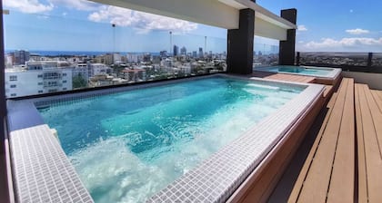1br Luxury Condo Jacuzzi, gym Mountains With Parking lot