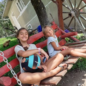 Room, 1 Bedroom, Smoking, Patio | Property grounds - Room in Guest Room - Cozy Holiday Room Near Forest (Rosia Montana)