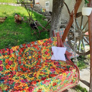 Room, 1 Bedroom, Smoking, Patio | Property grounds - Room in Guest Room - Cozy Holiday Room Near Forest (Rosia Montana)