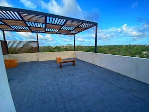 Balcony - Charming and Bright Studio (Tulum)