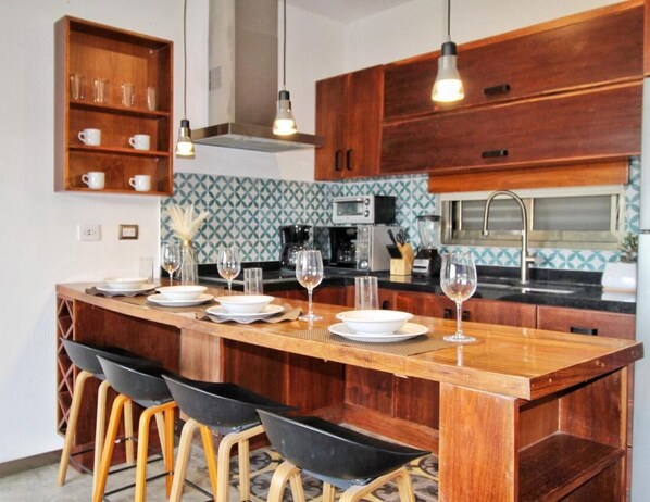 Private kitchen - Luxury Suites La Veleta (Tulum)
