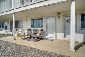 Terrace/patio - First-Floor Brigantine Condo: Steps to Ocean! (Brigantine)