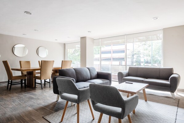 Living room - Masaryk Apartments by Daju 97101 (Mexico City)