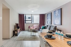 Living room - Pomona Apartments by Daju - 3503 (Mexico City)