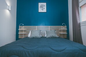 Blackout drapes, soundproofing, iron/ironing board, cribs/infant beds