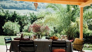 Outdoor dining - GIRASOLE - IL VECCHIO MULINO TOSCANA (RADICONDOLI)