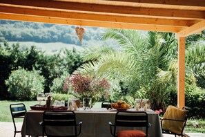 Outdoor dining - GIRASOLE - IL VECCHIO MULINO TOSCANA (RADICONDOLI)