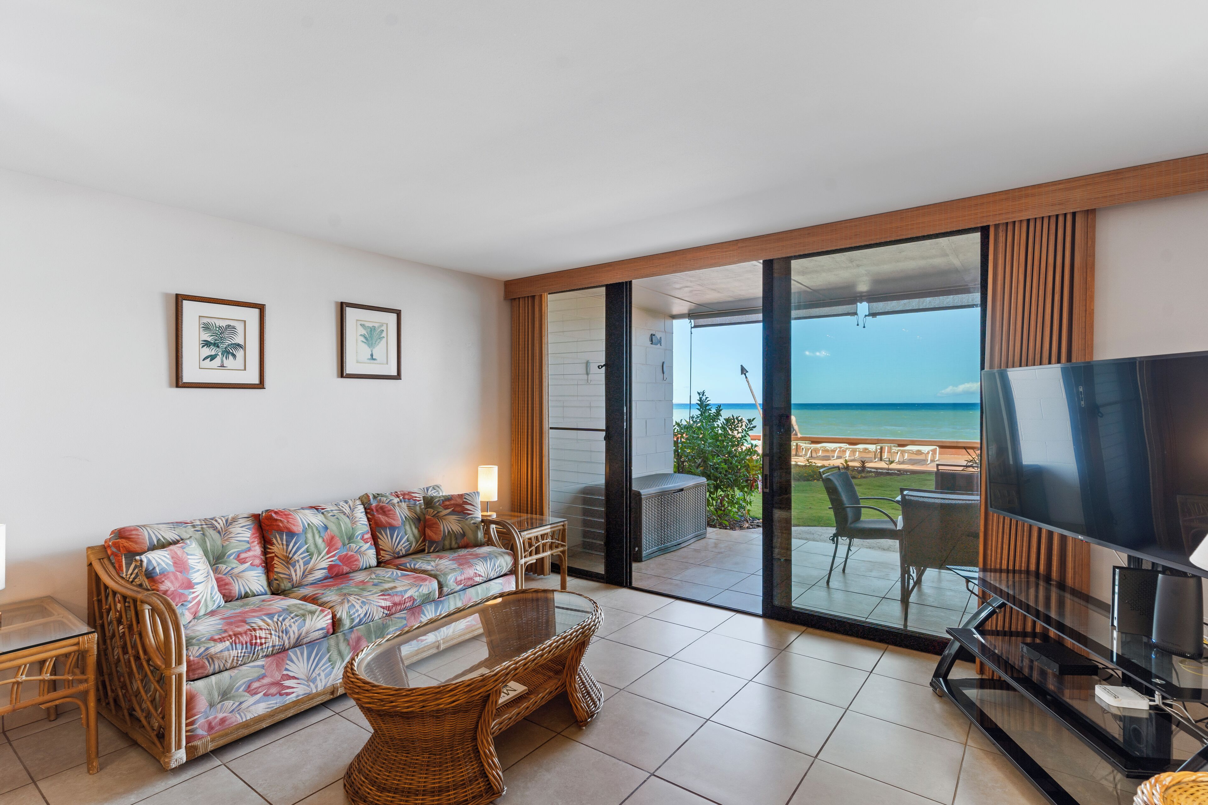 TV, DVD player, books, offices