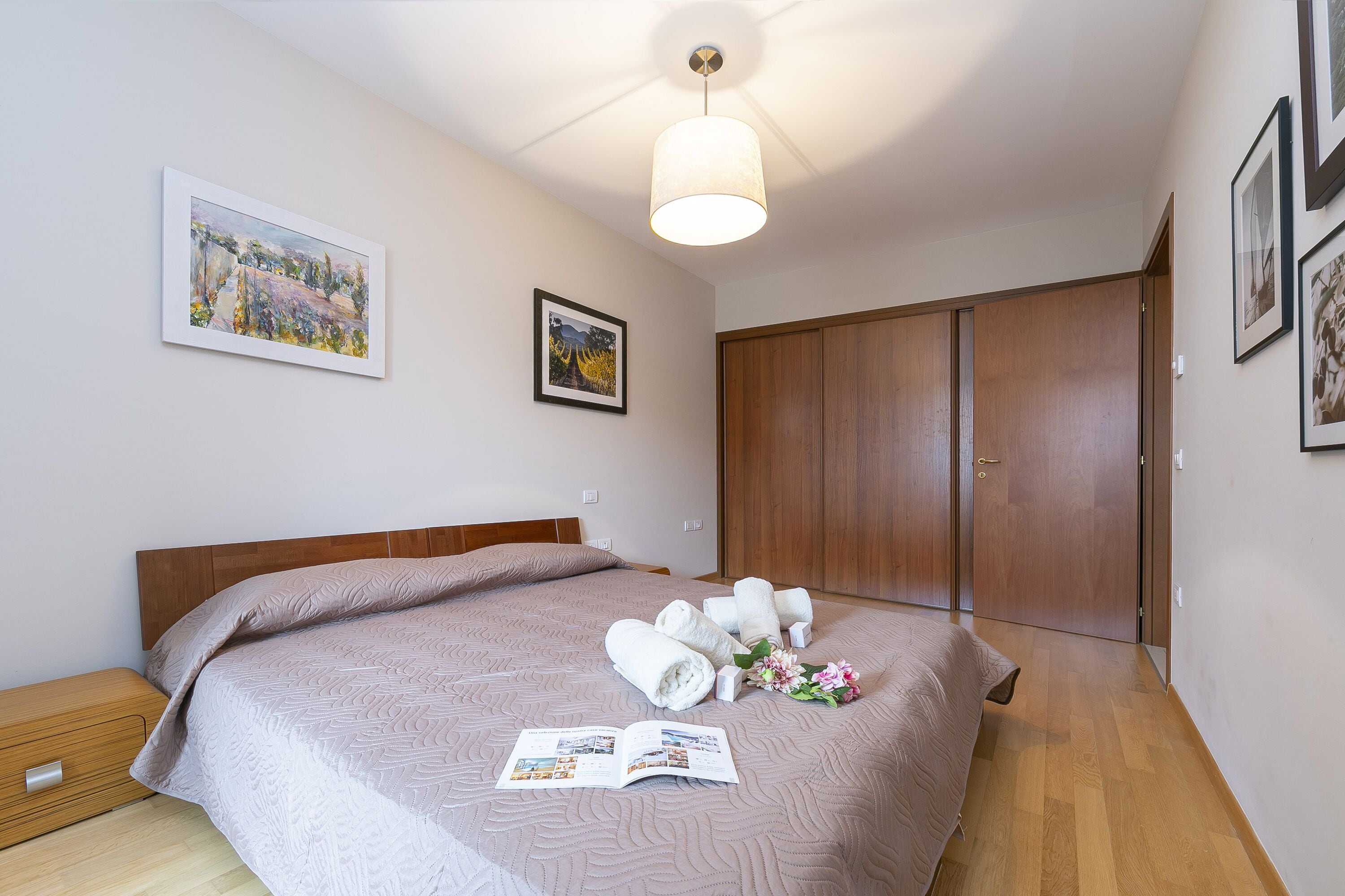 Apartamento familiar, varias habitaciones (Casa Margherita Few Minutes From Lake) | 1 dormitorio, wifi gratis, ropa de cama