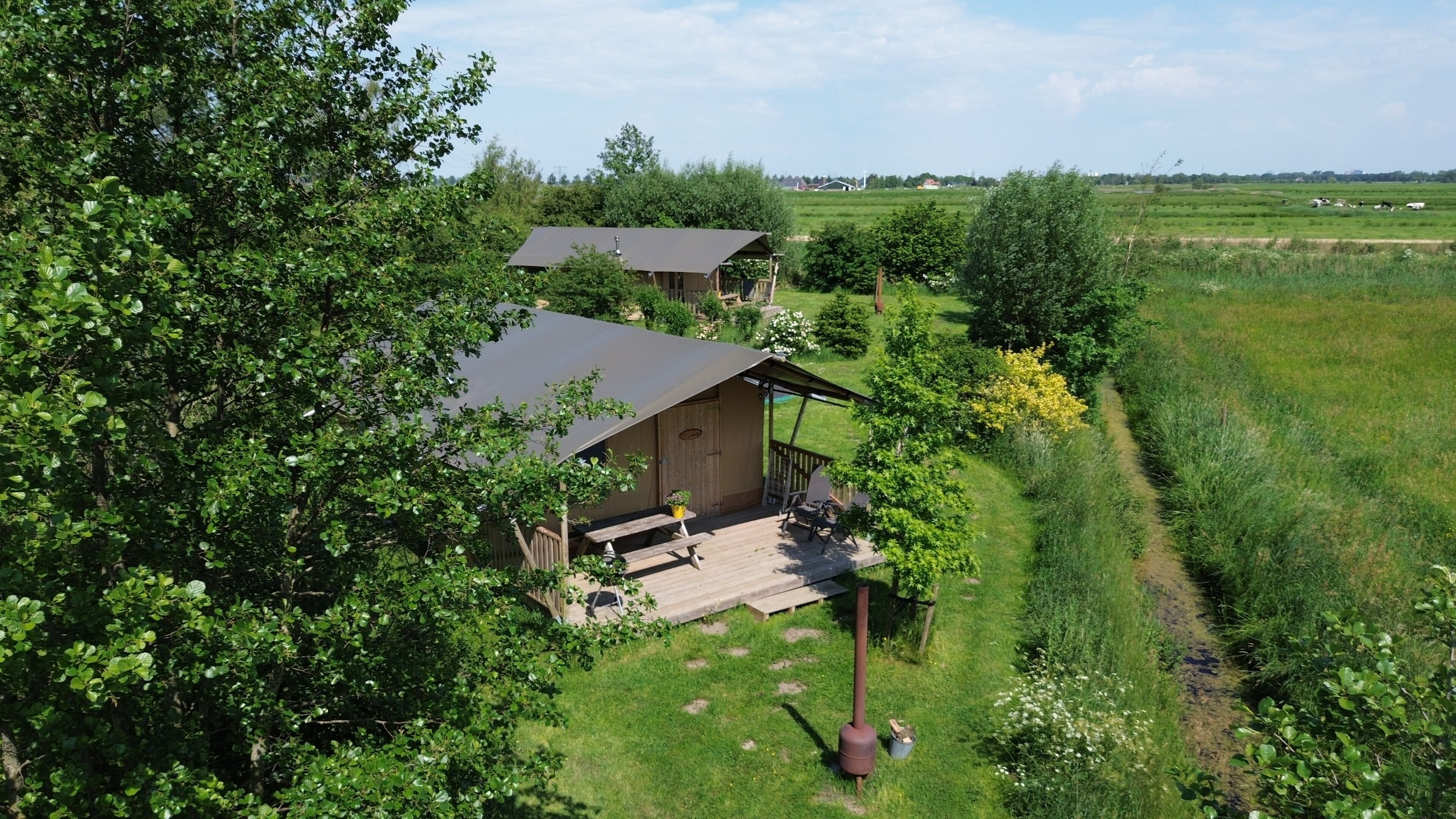 Áreas de la propiedad