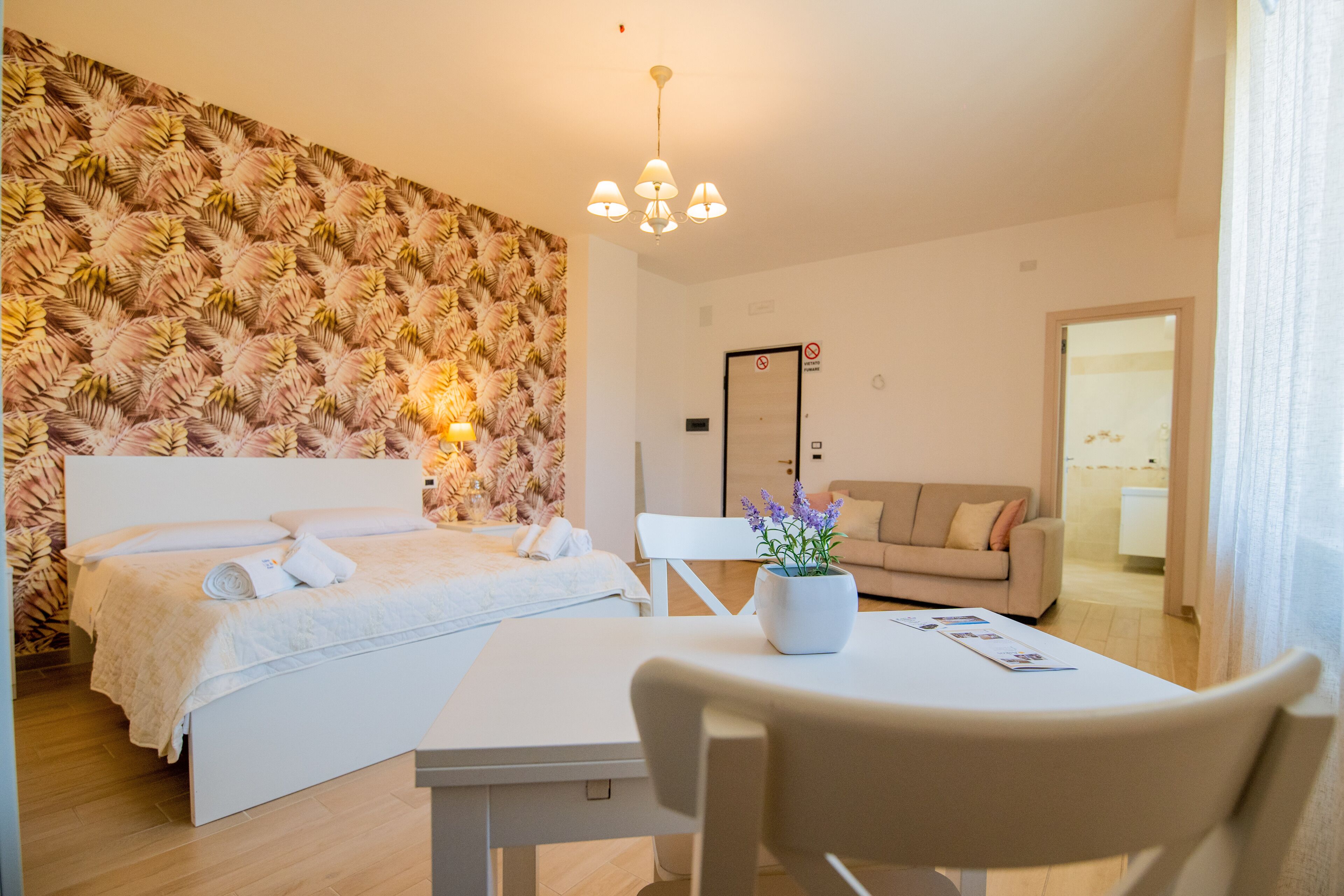 Comfort Quadruple Room | Hypo-allergenic bedding, down duvets, individually decorated, desk