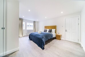 Appartement, 2 queensize bedden | 2 slaapkamers, een strijkplank/strijkijzer, gratis wifi, beddengoed