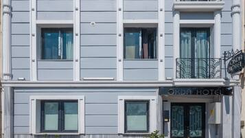 Fassade der Unterkunft