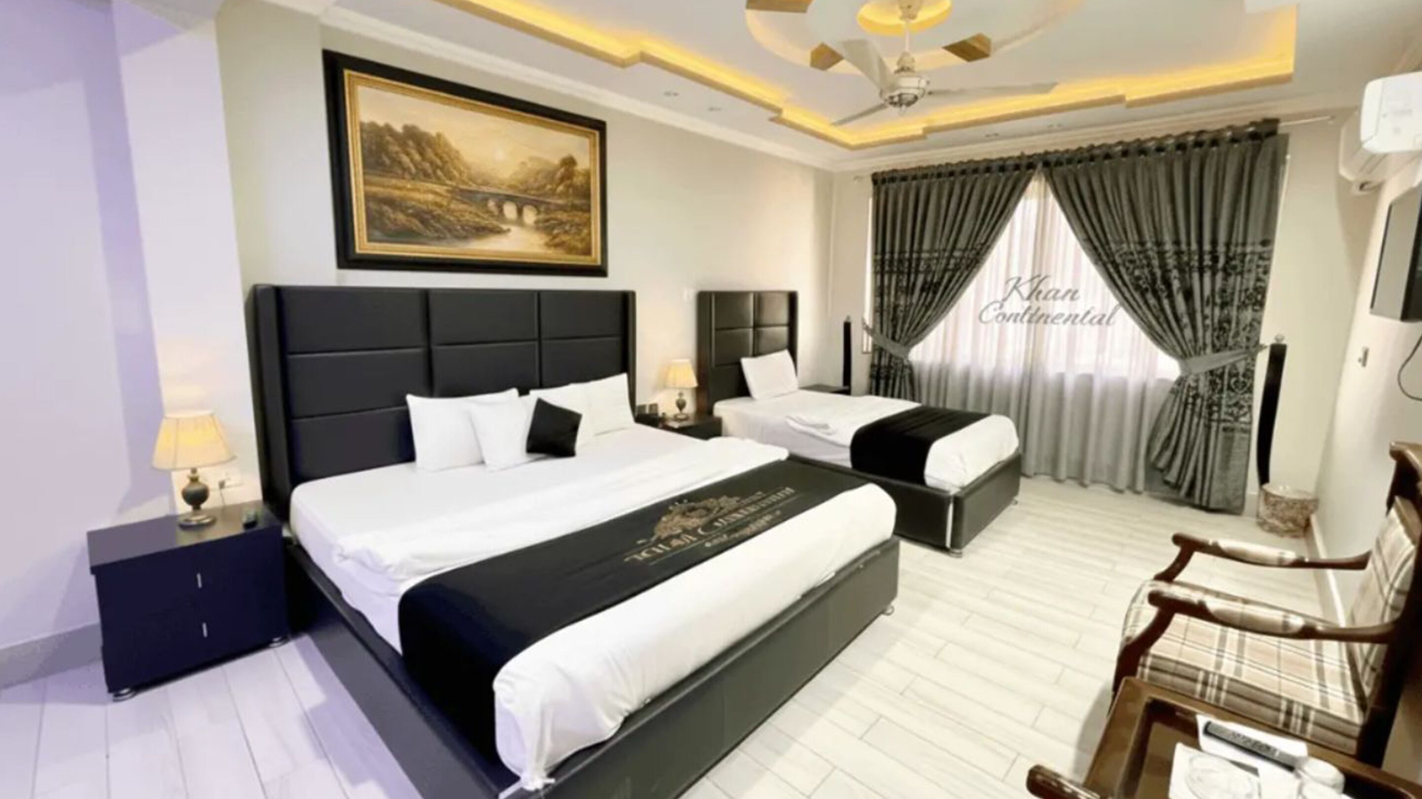 Tremannsrom – executive | Utvendig detalj