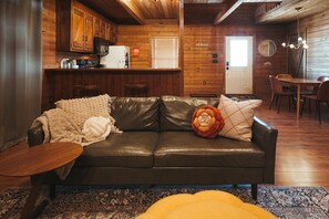 智能電視、壁爐、DVD 播放機、書籍