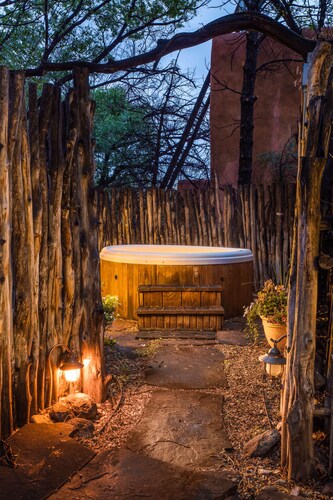 Mabel's Casita by Velo has Adobe Walls & Hot Tub