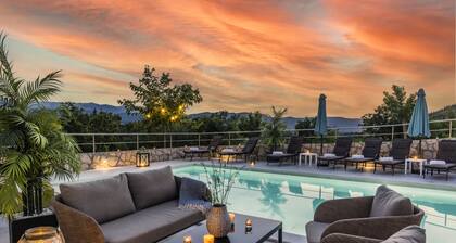 Villa Vinko rustic design Villa on superb location