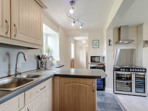 Dishwasher, highchair, cookware/dishes/utensils