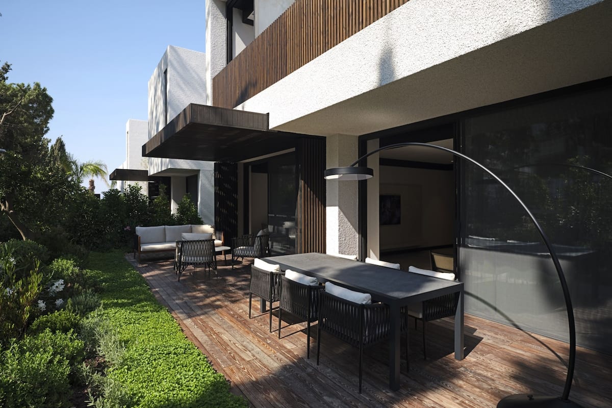 Vue sur le jardin