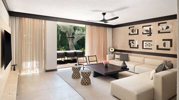 Residence Prestige Garden 3+1 | 3 dormitorios, ropa de cama de alta calidad, caja fuerte y escritorio