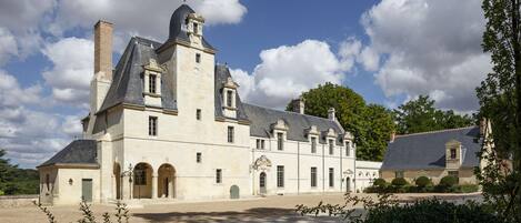 Majoituspaikan julkisivu