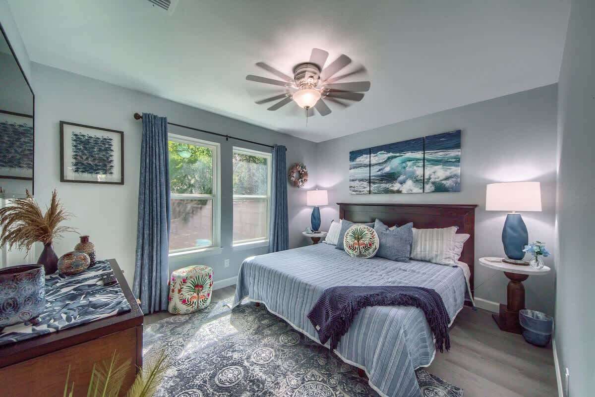 3 habitaciones, tabla de planchar con plancha y wifi gratis 
