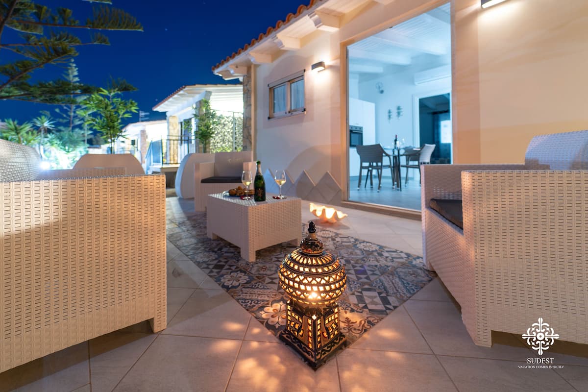 Apartemen Comfort | Teras/patio