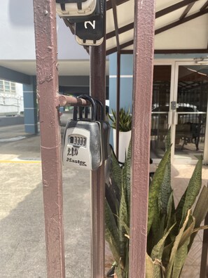 Enceinte de l’hébergement