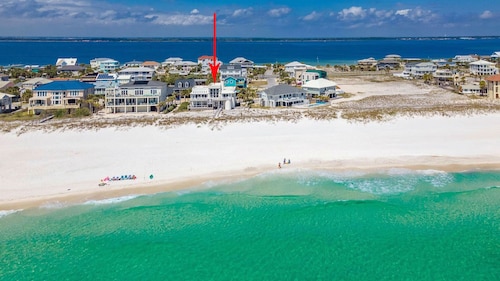 Gorgeous Contemporary Gulf Front Home w/Private Pool/Dog Friendly