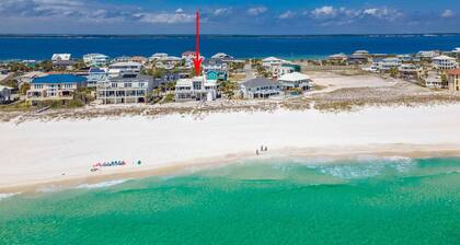 Gorgeous Contemporary Gulf Front Home w/Private Pool/Dog Friendly