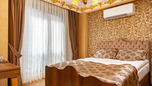 豪華客房, 1 張加大雙人床, 非吸煙房 | 免費無線上網、床單