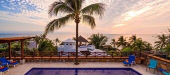 Private Beach- Amazing Surf- Pool -Staff - Gated Home- Suburban & Chef Available