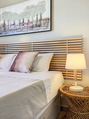 2 bedrooms, iron/ironing board, free WiFi, bed sheets - Modern, large terrace, pool and BBQ (Mar de Cristal)