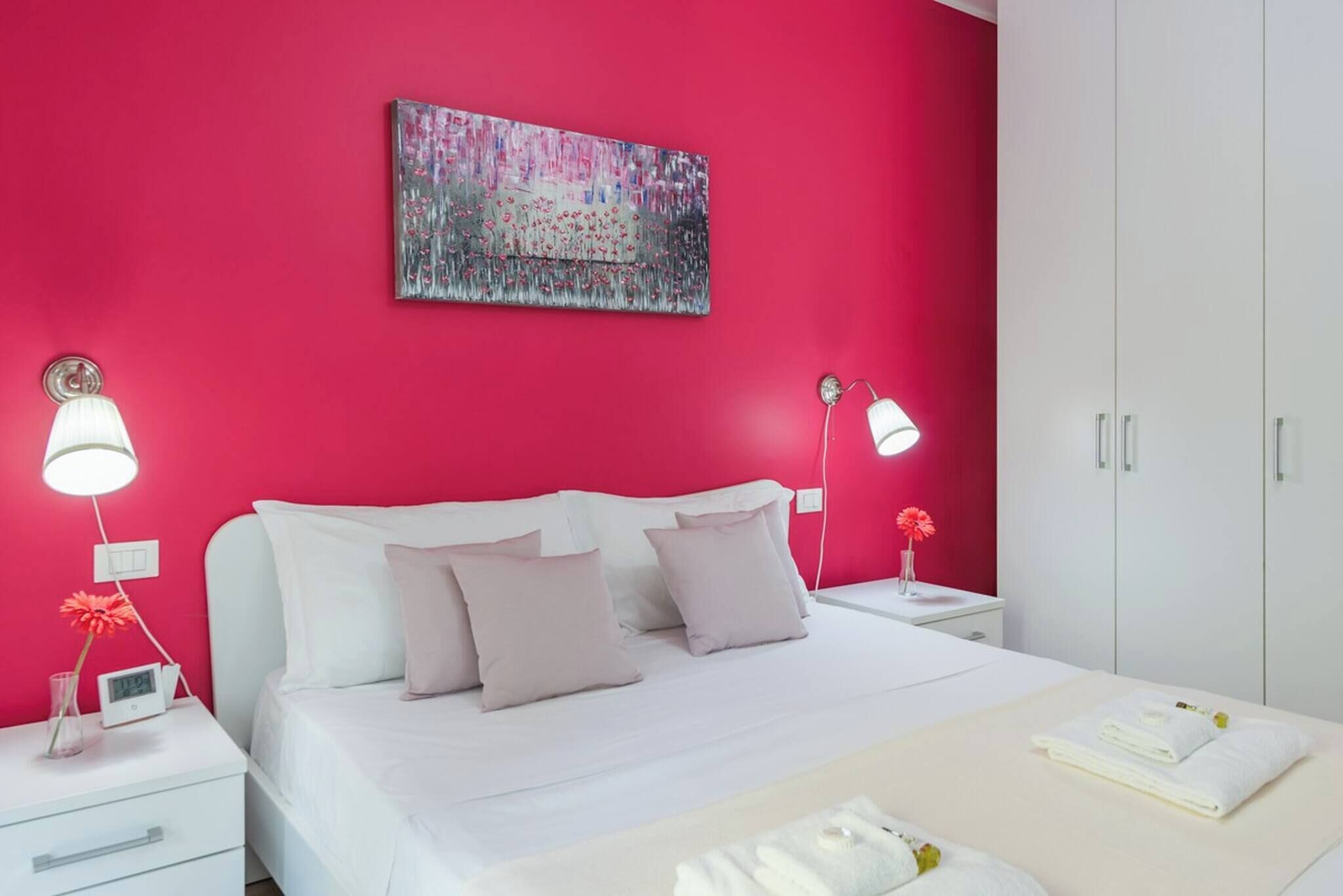 2 chambres, fer et planche à repasser, Wi-Fi gratuit, draps fournis