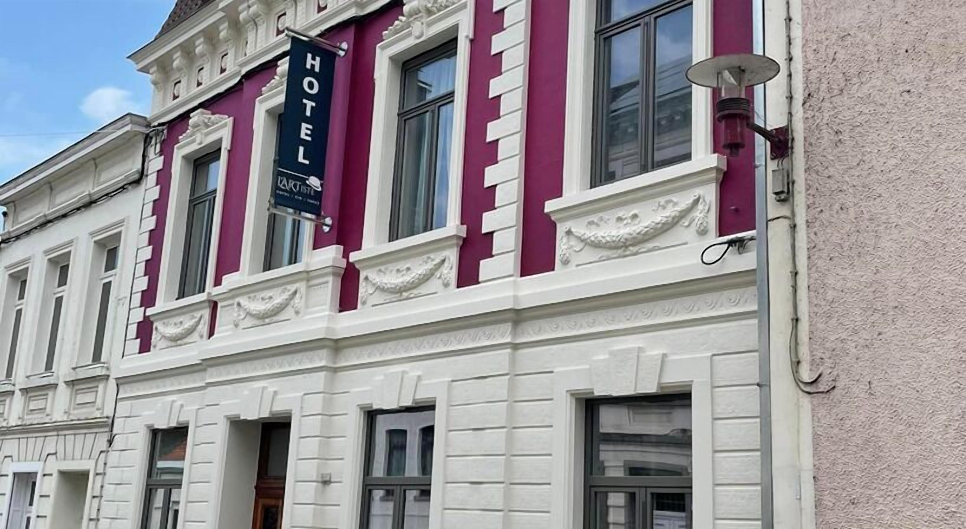Voorkant van accommodatie