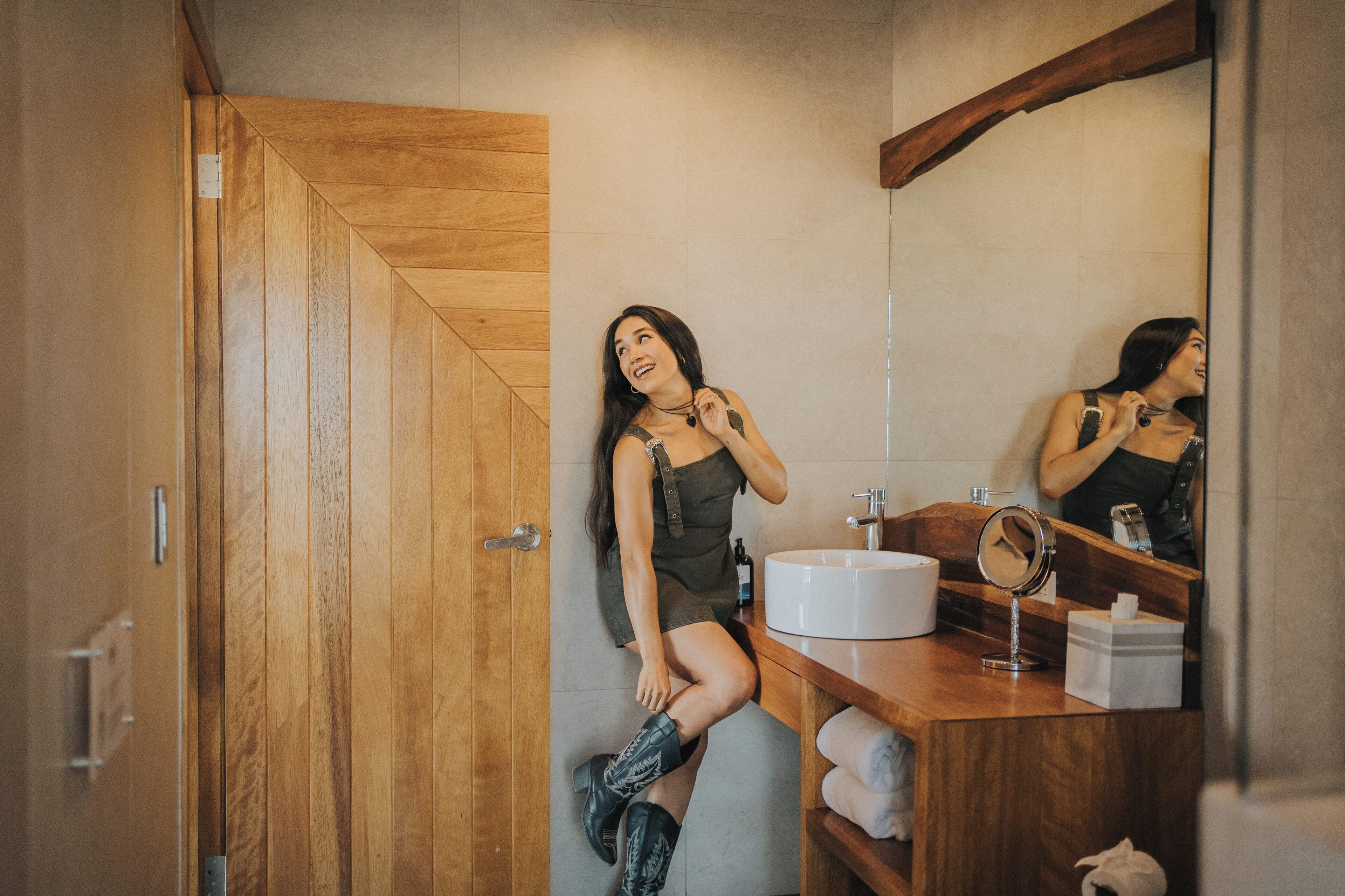 Cabaña Deluxe | Baño | Toallas 