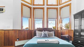 Quarto casal luxo, 1 cama Queen e sofá-cama | Roupas de cama de algodão egípcio, roupas de cama premium