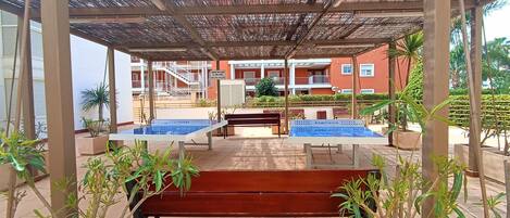 Àrea exterior de l'allotjament