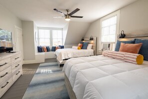 6 habitaciones y tabla de planchar con plancha 