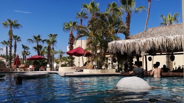 Alberca al aire libre 